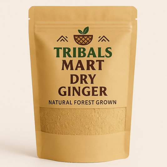 Dry Ginger – Pure Forest Harvested Sun-Dried Ginger