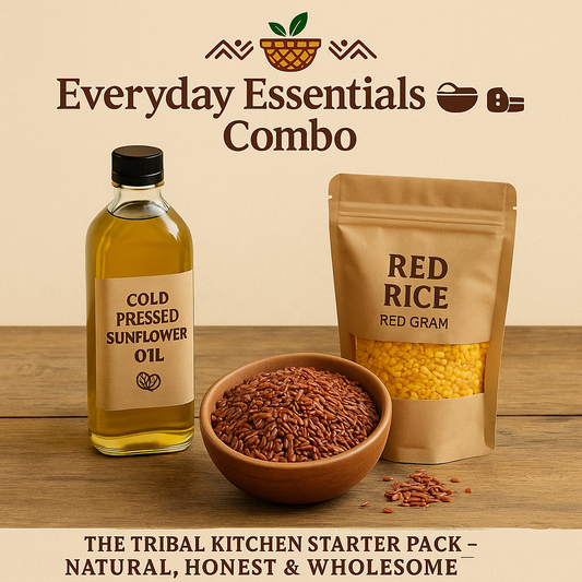 Everyday Essentials Combo | Oil, Rice & Pulses for Daily Cooking 🍚🫘🛢️