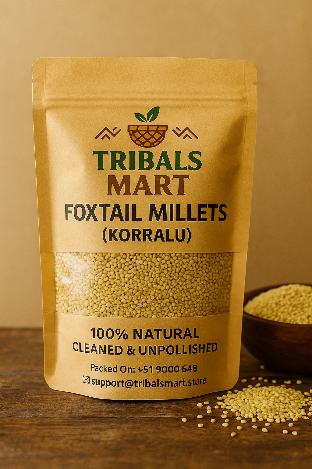 Foxtail Millet (Korralu) – Traditional Tribal Health Grain