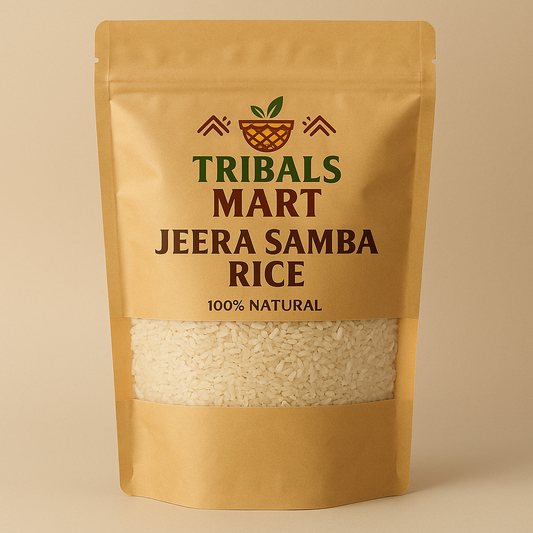 Jerra Samba Rice ( Mettu Danyam )  – Traditional Short Grain On Rocks Tribal Rice
