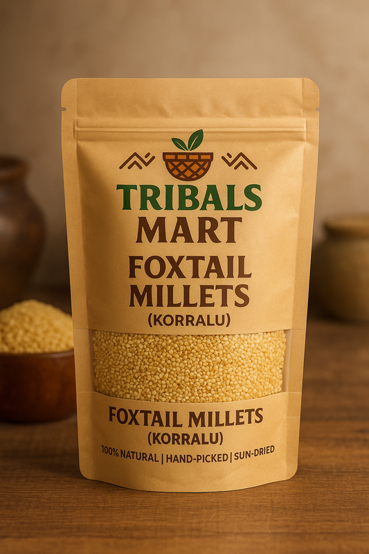 Foxtail Millet (Korralu) – Traditional Tribal Health Grain
