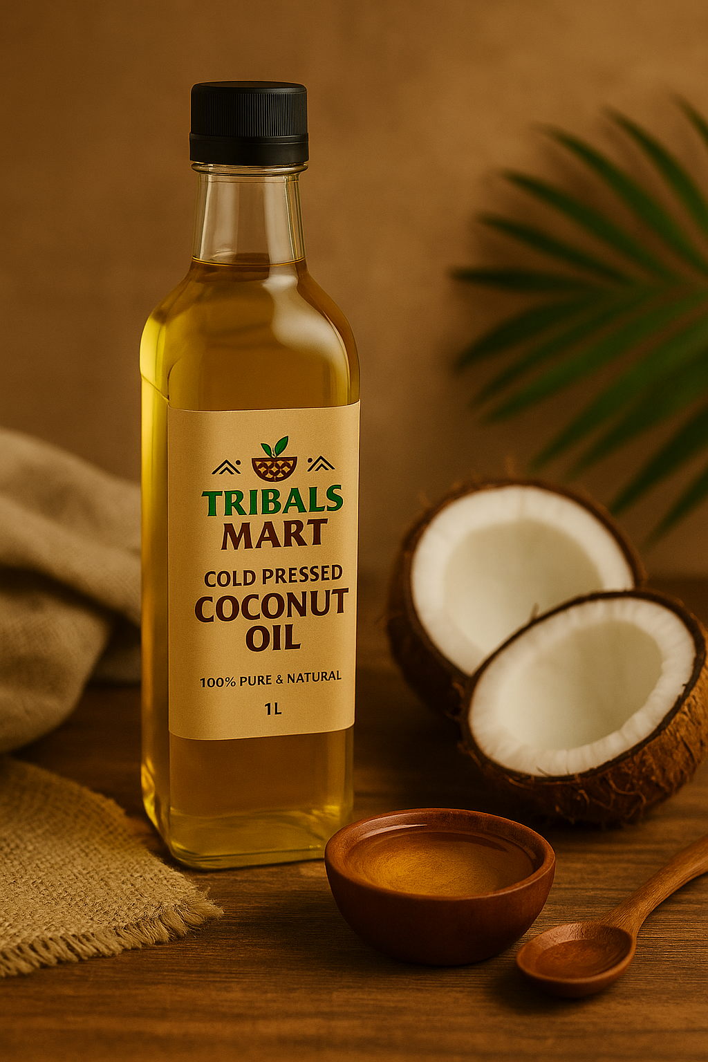 Coconut Oil – Pure Cold-Pressed Tribal Virgin Oil