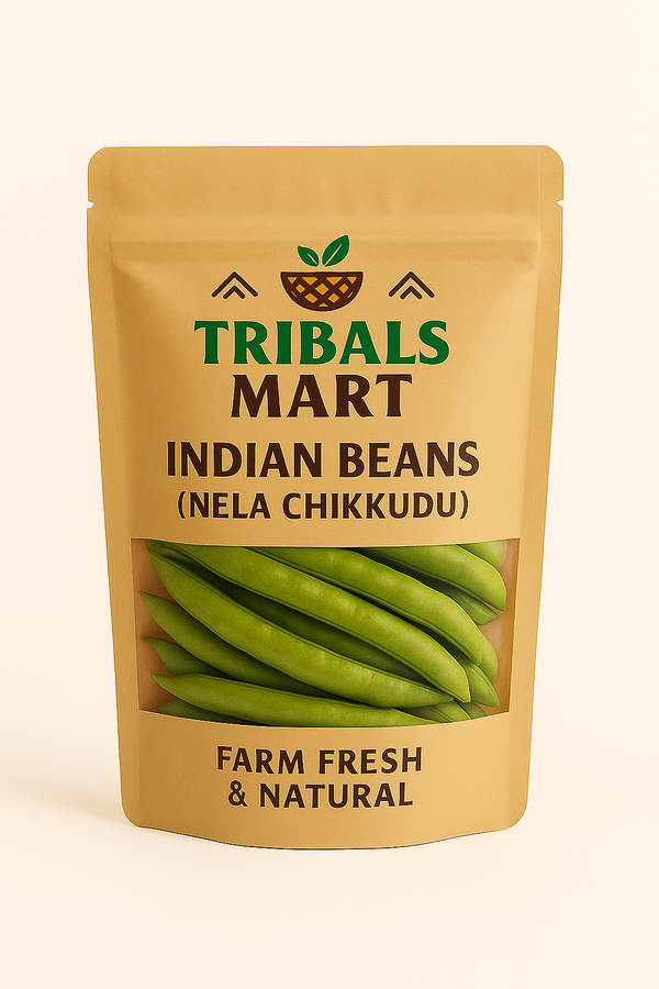 Indian Beans (Nela Chikkudu) – Fresh & Nutritious Seasonal Vegetable